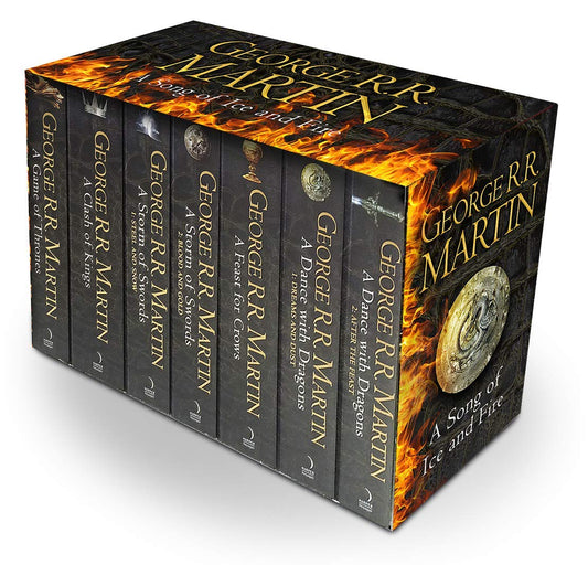 A Song of Ice and Fire - A Game of Thrones: The Complete Boxset of 7 Books Paperback