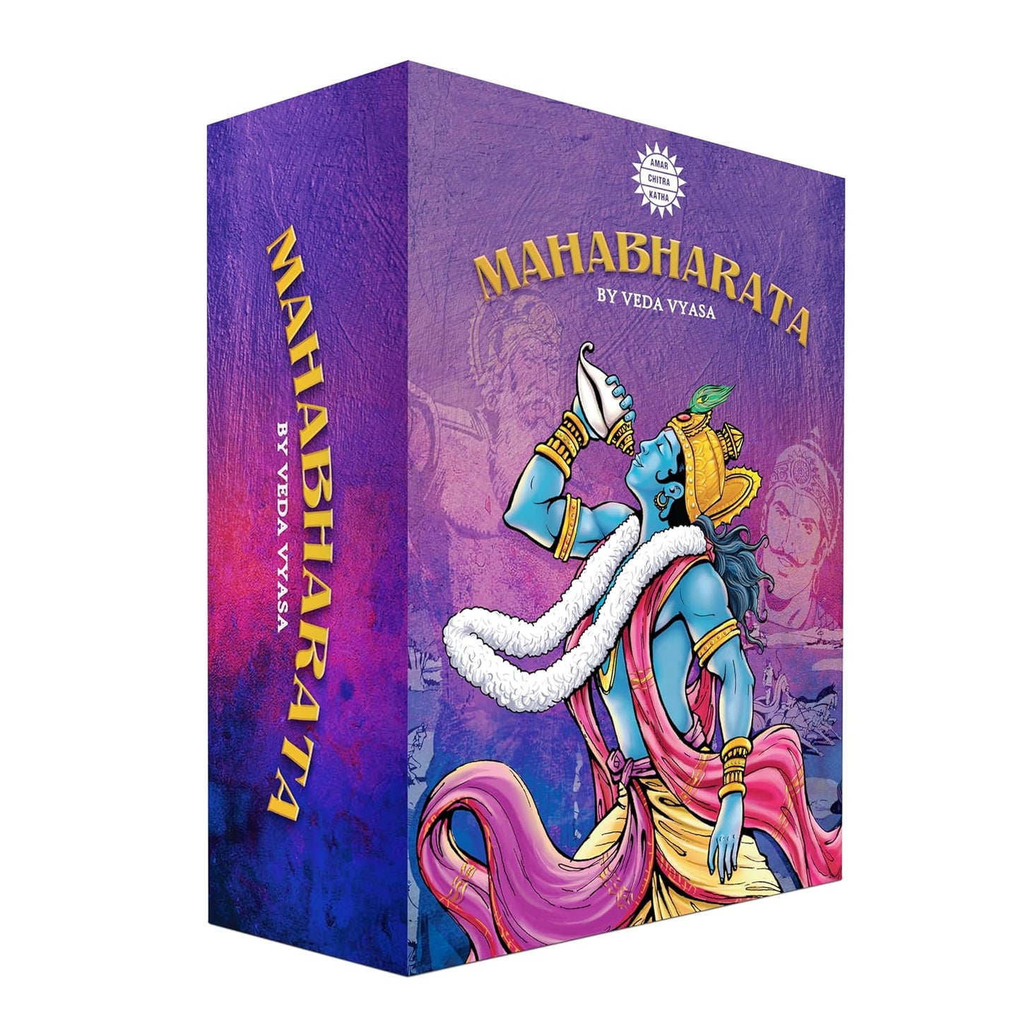 Mahabharata Collection: 42 Books in 3 Volumes | Indian Mythology, History & Folktales | Cultural Stories for Kids & Adults | Illustrated Comic Books | Amar Chitra Katha Hardcover – Box set